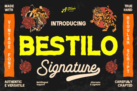 Bestilo Signature Duo Font for Crafters
