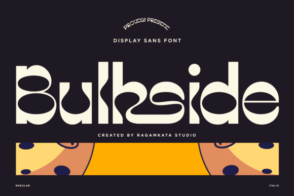 Bulkside Font for Bold Brand Identity