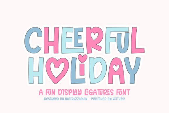 Cheerful Holiday Font for Festive Campaigns