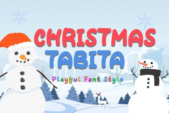Christmas Tabita Font Review for Holiday Makers