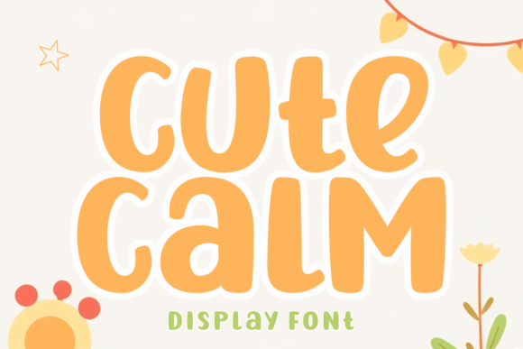 Cute Calm Typeface for Modern Web Design