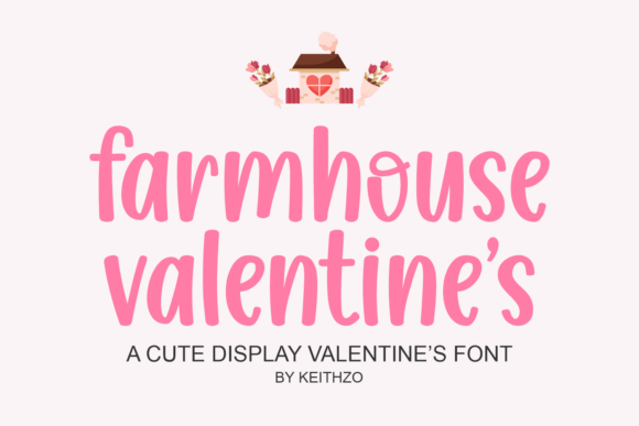 Farmhouse Valentine s Font Review for Branding