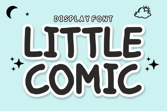 Little Comic: A Playful Display Font for Branding