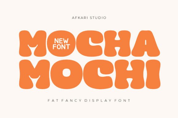 Mocha Mochi: A Playful Display Font for Bold Campaigns