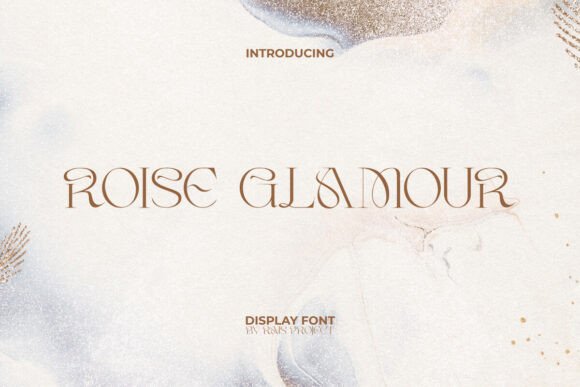 Roise Glamour Font for Elegant Business Branding