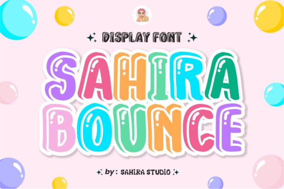 Sahira Bounce: A Springy Display Font for Editorial Design
