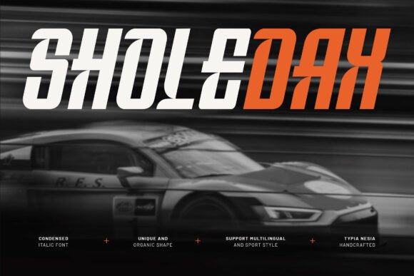Sholedax Typeface for High-Impact Campaigns