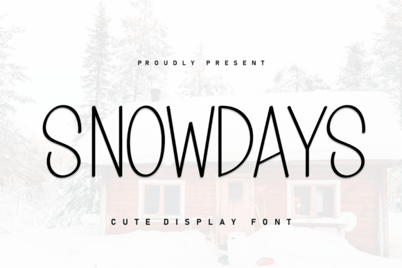 Snowdays Font Review for Handmade Creators