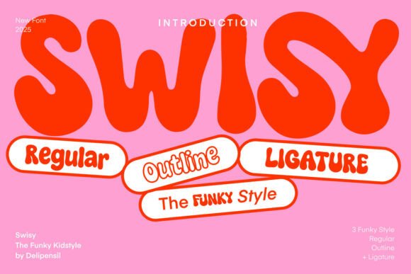 Swisy: A Playful Display Font for Web Design