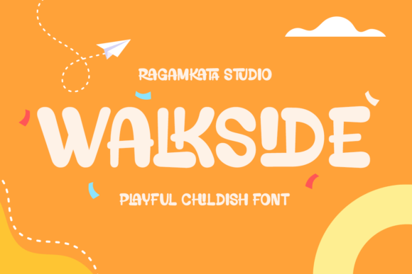 Walkside: A Whimsical Display Font for Joyful Web Design