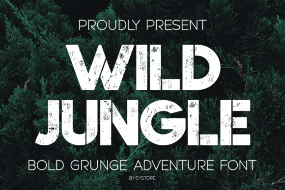 Wild Jungle: A Bold Display Font for Editorial Impact
