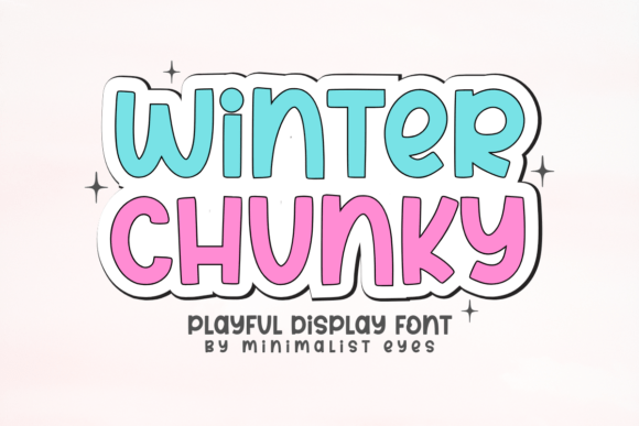 Winter Chunky: The Bold Display Font for Small Brands